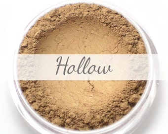 Mineral Contour Bronzer Powder Sample - "Hollow" (taupe light brown, matte finish) - Vegan