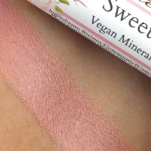 Light Pink Lipstick Sweetheart vegan natural lip tint image 2