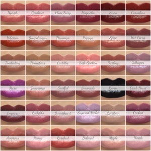 Vegan Lipstick Snapdragon pearly coral peach lipstick color natural lip tint, balm, lip colour mineral lipstick image 5