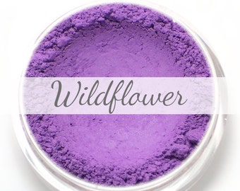 Eyeshadow Sample - "Wildflower" - matte violet purple - All Natural Vegan Mineral Makeup