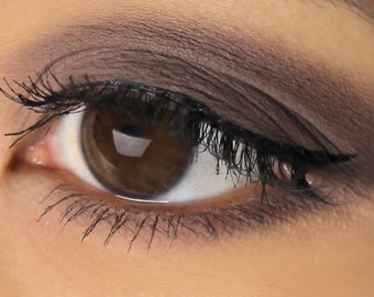 Matte Taupe Eyeshadow - "Mink" - Gray Brown Vegan Mineral Makeup