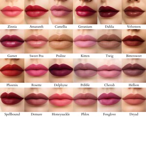 Amorous - lápiz labial melocotón, lápiz labial vegano elaborado con ingredientes naturales, libre de crueldad animal imagen 7