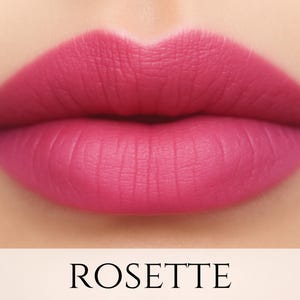 Vegan Matte Lipstick Sample - &quot;Rosette&quot; rose pink