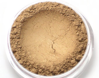 Matte Light Contour Powder - Mineral Bronzer - "Hollow" (light taupe brown / tan Net Wt 4.5g jar) - Vegan