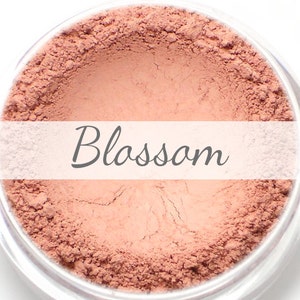 Mineral Blush Sample - "Blossom" (natural pink, matte finish) - Vegan