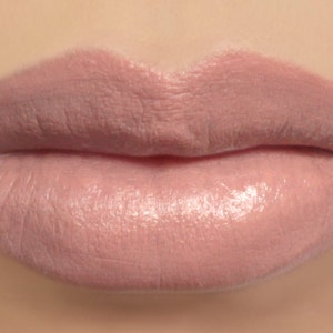 Peach Nude Lipstick Sample - "maple" All Natural Vegan Mineral Makeup