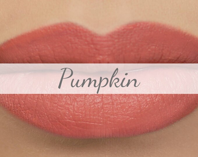 Vegan Matte Lipstick Sample pumpkin Salmon Etsy