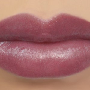 Plum Fairy - sheer plum lipstick, vegan lipstick made from all natural ingredients, cruelty free