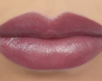 Plum Fairy - sheer plum lipstick, vegan lipstick made from all natural ingredients, cruelty free