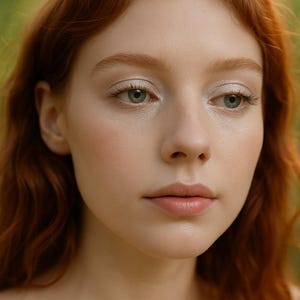 Fard à paupières blanc irisé - « Snow » - Maquillage minéral végétalien naturel