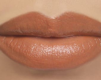 Papaya - orange lipstick, vegan lipstick made from all natural ingredients