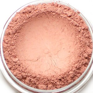 Mineral Blush Sample - "blossom" (natural Pink, Matte Finish) - Vegan ...
