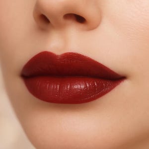 Vegan Red Lipstick - &quot;Carnelian&quot; made from natural ingredients