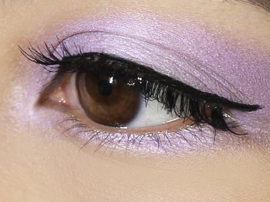 Lilac Eyeshadow With Shimmer leska Vegan Natural Mineral Makeup Etsy