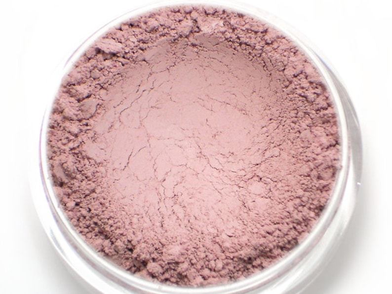 Mineral Blush Sample Precious pale baby pink blush, matte Vegan natural blush for light to medium skin image 4