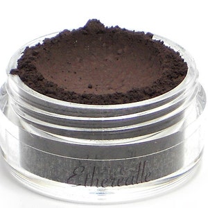 Matte Dark Plum Brown Eyeshadow Kingdom Vegan Mineral Makeup image 6