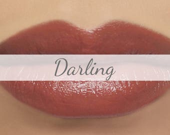 Lipstick Sample - "Darling" (medium nude rose color, vegan) natural lipstick