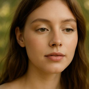 Cream Frost Eyeshadow - &quot;Buttercream&quot; - Ivory White Vegan Mineral Eyeshadow