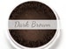 Dark Brown Eyebrow Powder Sample - Vegan Mineral Eye Brow Powder Brunette Net Wt .4g Mineral Makeup Pigment 