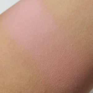 Mineral Blush Sample - "blossom" (natural Pink, Matte Finish) - Vegan ...