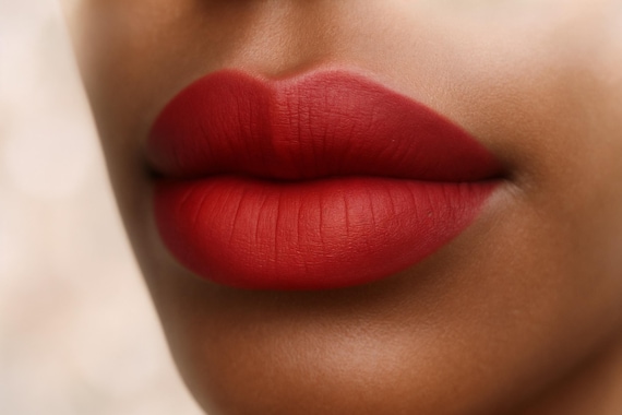 Rouge à Lèvres Mat Moment Make-Up N°39 Corail Rosé - 4g - Longue Tenue, Hypoallergénique - Neuf