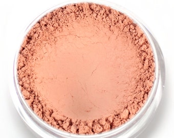 Matte Peachy Pink Blush - "Blissful" (4.5g Net wt) - Vegan Matte Blush