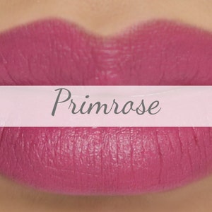 Sample Vegan Lip & Cheek Cream Primrose rose pink lipstick / cream blush image 1