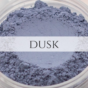 Eyeshadow Sample Dusk Matte Blue Grey Vegan Mineral Makeup