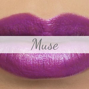 Violet Lipstick Sample - "Muse" purple all natural mineral makeup