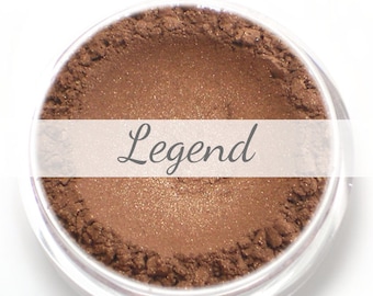 Eyeshadow Sample - "Legend" - bronze brown natural mineral makeup