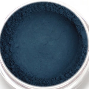 Matte Blue Eyeshadow - "Nightshade" - Navy Natural Mineral Makeup