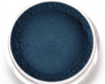 Matte Blue Eyeshadow - "Nightshade" - Navy Natural Mineral Makeup