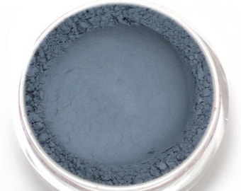 Matte Blue Gray Eyeshadow - "Dusk" - Vegan Mineral Makeup