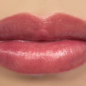 Vegan Lipstick Opulence sheer natural berry mineral lip tint pink/plum image 1