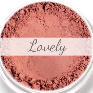 Matte Rose Blush Sample - &quot;Lovely&quot; (.75g Net wt) - Vegan Matte Blush