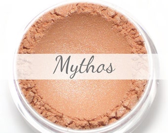 Eyeshadow Sample - "Mythos" - peach shimmer vegan mineral makeup