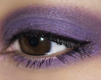 Purple Violet Shimmer Eyeshadow - "Lulu" - Vegan Mineral Makeup