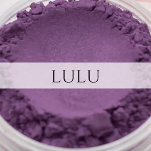 Eyeshadow Sample Lulu Purple Shimmer  Natural Mineral Makeup