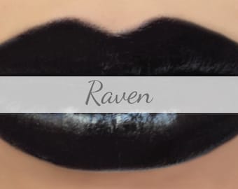 Black Lipstick Sample - "Raven" vegan mineral makeup