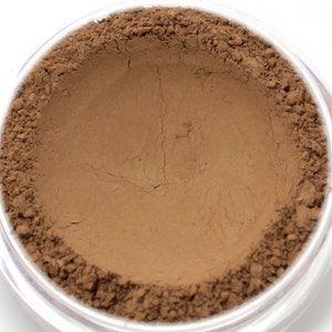 Cocoa Mineral Powder Foundation: Vegan Full Coverage Matte Makeup