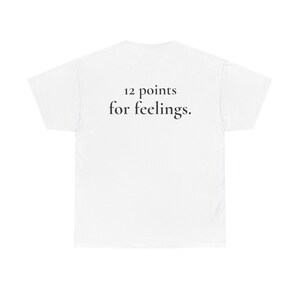 12 Points for Feelings shirt T-Shirt | ESC Song Contest Eurovision fan tee