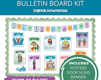 Old Testament Bulletin Board Kit, 2026 Primary Come Follow Me