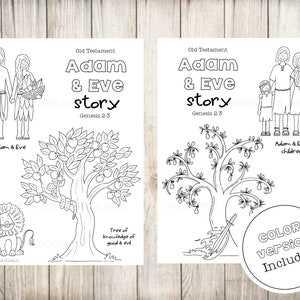 Adam &amp; Eve Coloring Pages, Paper Puppets, Felt Stories, Come Follow Me ...