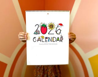 2026 Calendar, Wall calendar 11x14 and 8.5x11 size