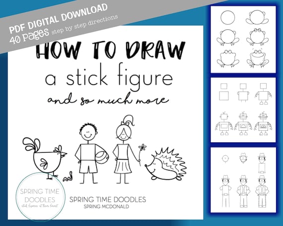 How To Draw a Stick Figure 