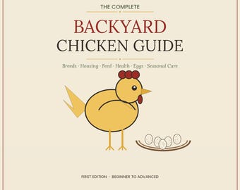 Guia Completo para Criação de Galinhas no Quintal — PDF Ilustrado de 67 Páginas | Raças, Galinheiros, Alimentação, Saúde e Ovos | Do Iniciante ao Avançado | Download Imediato