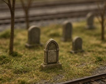 Miniature Custom Tombstone. for Dioramas - Etsy