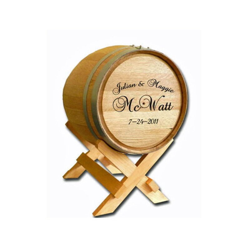 Wine Barrel Card Holder BLB507 wedding Wine Barrel Card Etsy