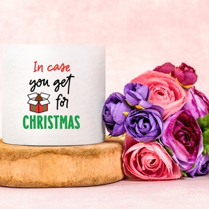 Nel caso in cui ti venga una schifezza per Natale / Rotolo di carta igienica / Arredamento del bagno / Accenti per la casa / Bagno / Decorazioni originali