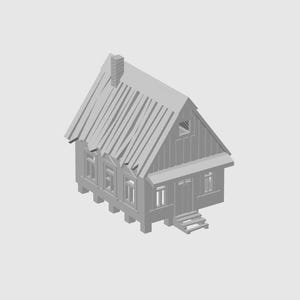 Model Railroad Apple Shack N Scale (no assembly)